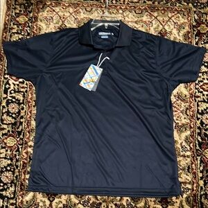 Eversole Run Navy Blue Golf Casual Polo Shirt Size 2XL Ever-Dri Plus